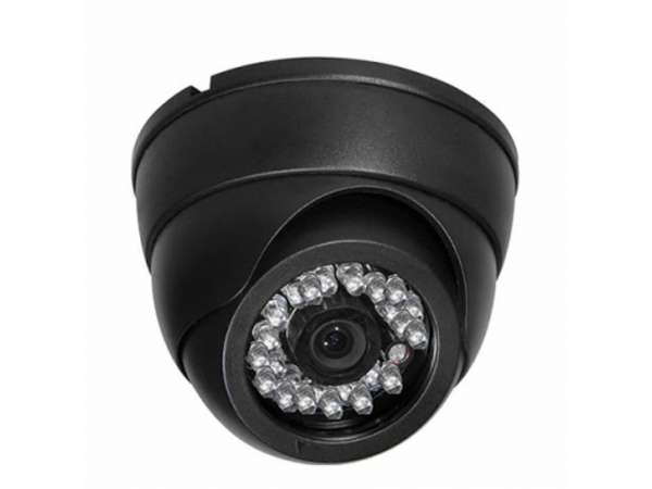 1.3 MP AHD SiYAH DOME KAMERA 24 led